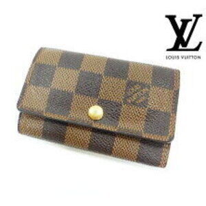 Louis Vuitton Multicle Wallet Key Case Wallet Damier Graphite Black